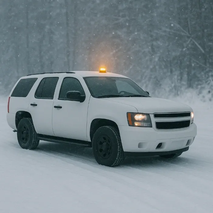 Image d'un de nos camions de déneigement à Longueuil