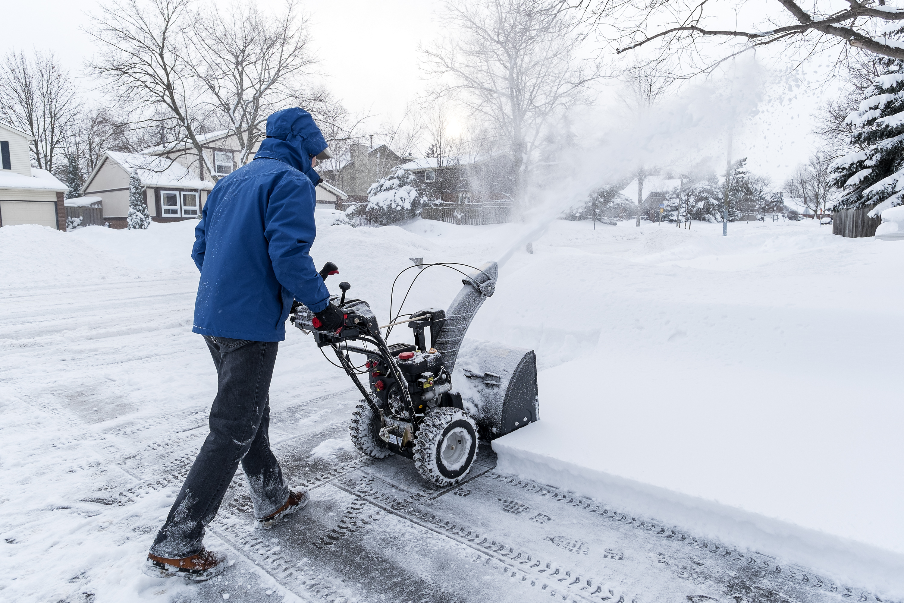 Le déneigement, un travail d'équipe